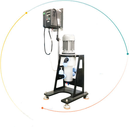 Laboratory Centrifugal Centrifuges Working principle diagram